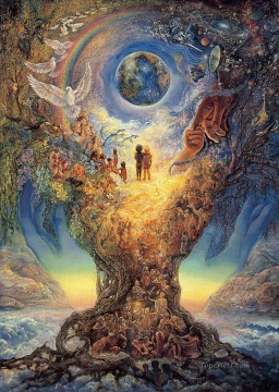 Fantasía Painting - JW árbol de la paz árbol milenario Fantasía